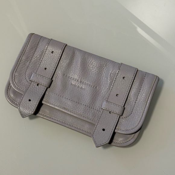 Proenza Schouler Handbags - Gray Lilac Leather Women's Clutch